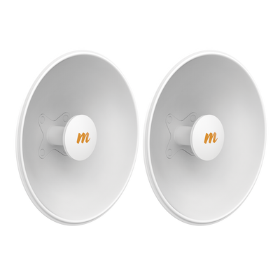 Antenas Modulares Dual Slant, 4.9 - 6.4 GHz, Dimensiones (42.9 cm), Apertura 8 ° Ganancia de 25 dBi, Diseñada para radio C5x