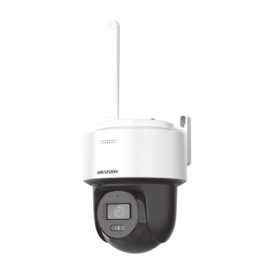 [DS-2DE2C400IWG/W(W)] [FlexVu] PT IP 4 Megapixel / Lente 4 mm / 30 mts IR / Exterior IP66 / Wi-Fi / dWDR / H.265+ / ACUSENSE Lite / Autoseguimiento / Micrófono y Bocina Interconstruido / Micro SD / Se Conecta Directo a la App de Hik-Connect / Montaje Techo o Pared