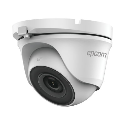[E50-TURBO-G3] Turret TURBOHD 5 Megapíxel / 85° de Visión / Lente 2.8 mm / Exterior IP66 / IR EXIR 20 mts / TVI-AHD-CVI-CVBS / Metal