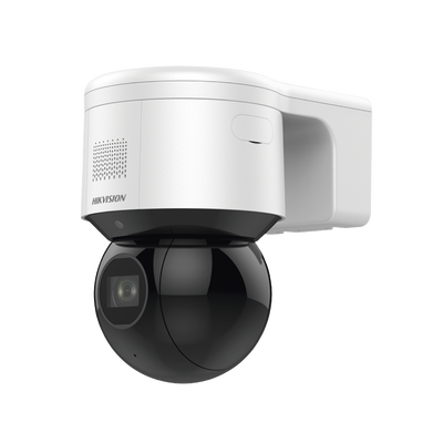 [DS-2DE3A404IWG-E] Domo PTZ IP 4 Megapixel / 4X Zoom Óptico / 50 mts IR EXIR / Luz Estroboscópica / Sirena Integrada / WDR 120 dB / PoE+ / IP66 / Ultra Baja Iluminación / Micrófono y Bocina Interconstruido / Micro SD