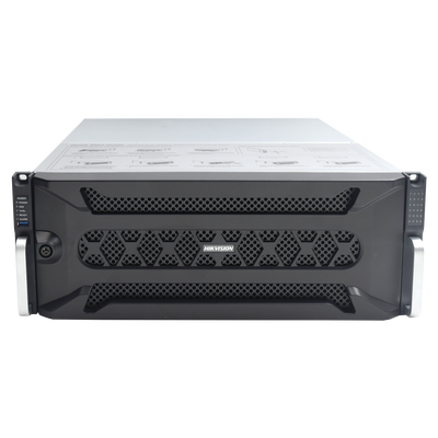 [DS-96256NI-I24] NVR 12 Megapixel (4K) / 256 canales IP / 24 Bahías de Disco Duro / 4 Puertos de Red / Soporta RAID con Hot Swap / NVR