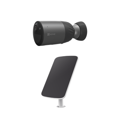 [N4-CS-BC1C/K-211292] Kit de Camara de Batería Recargable (No Cables) / WiFi / Memoria Interna de 32 GB / Incluye 1 pieza de CS-BC1C y 1 Pieza de CS-CMT-SOLARPANEL-C