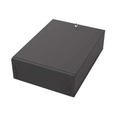 [N4-GABVID4R3-207363] Gabinete Metálico para DVR/NVR con Chapa y llave.