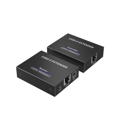 [N4-TT150USB-209548] Kit EXTENSOR USB 2.0 de 4 Puertos para Distancias de Hasta  150 m / Soporta USB 2.0, USB 1.1 y USB 1.0 / UTP Cat 5e/6/6a/7 / Soporta Switch Gigabit / Ideal para Cámaras WEB, Impresoras, Escáner, Memorias, Mouse, etc.