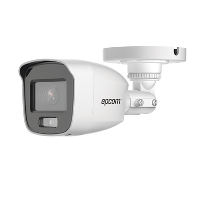 [N4-B8-TURBO-PC/A-211958] Bala TURBOHD 2 Megapíxel (1080p) / Lente 2.8 mm / ColorVu / Microfono Integrado / Imagen a Color 24/7 / Policarbonato / Luz Blanca 20 mts / Exterior IP66 / TVI-AHD-CVI-CVBS / dWDR