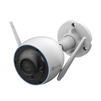 [N4-CS-H3-3K-215346] Bala WiFi / 5MP (3K) / Detección humana / Detección de Vehiculo / Sirena / Luz Parpadeante / Colores en Oscuridad / Micro SD / Uso en Exterior