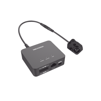 [N4-DS-2CD6425G1-20-205486] Pinhole IP 2 Megapixel / Lente 3.7 mm / 2 Mts Cable / PoE / Ideal para Cajeros Automáticos (ATM) / WDR / Micro SD / Cámara Tipo Block