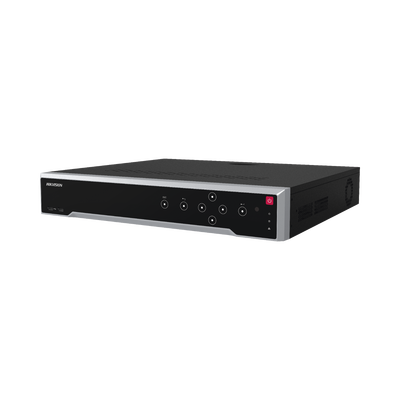 [N4-DS-7732NI-M4/16P-213743] [Doble Poder de Decodificación] NVR 32 Megapixel (8K) / 32 Canales IP / 16 Puertos PoE+ / AcuSense / ANPR / Conteo de Personas / Heat Map / 4 Bahías de Disco Duro  / HDMI en 8K / Soporta POS / Alarmas I/O / 2 Salidas HDMI / Smart Search