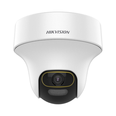 [N4-DS-2CE70DF3T-PTS-211594] [ColorVu] Domo PT TURBOHD 2 Megapixel (1080p) / Lente 3.6 mm / Uso en Interior / Microfono Integrado / WDR 130 dB / Angulo de visión de 83° / 20 mts Luz Blanca