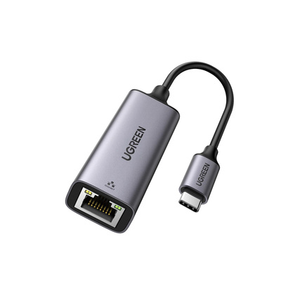 [N4-50737-206899] Adaptador de Red USB-C 3.1 (5 Gbps) a RJ45 | Thunderbolt 3 | Admite 10/100/1000 Mbps |  Chip Inteligente | Amplia Compatibilidad | Caja de Aluminio | Longitud del cable 10 cm.
