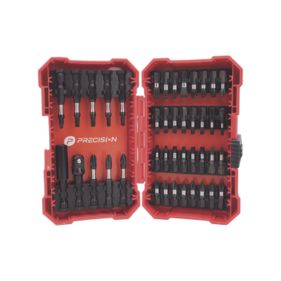 [N4-PST-C010-01-197031] Juego de 42 Puntas para Taladro + Estuche (Entrada Hex. 1/4")