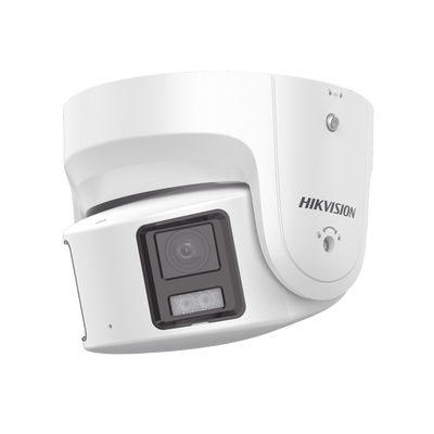 [N4-DS-2CD3387G2P-LSU/SL(C)-209824] [ PROTECCIÓN ACTIVA ] Turret IP Panorámica 8 Megapixel / 180° / Imagen a Color 24/7 / PoE / WDR 130° / IP67 / ACUSENSE / Protección Activa (Luz Estroboscópica y Alarma Audible) / MicroSD