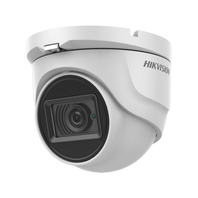 [N4-DS-2CE76U0T-ITMF-214942] Eyeball TURBOHD 4K (8 Megapixel) / Gran Angular 102.9° / Lente 2.8 mm / Exterior IP67/ IR EXIR 30 mts / dWDR / TVI-AHD-CVI-CVBS / Metal