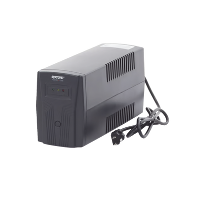 [N4-EPU850L-87796] UPS de 850VA/510W / Topología Línea Interactiva / Entrada y Salida 120 Vca / Regulador de Voltaje AVR 80-150 Vca / Clavija NEMA 5-15P / 4 Tomas NEMA 5-15R /Sin RJ11 ni RJ45