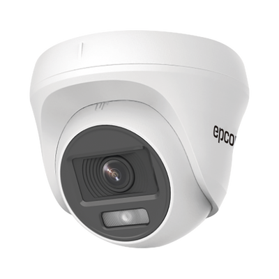 [N4-E8-TURBO-PC/A-211959] Turret TURBOHD 2 Megapíxel (1080p) / Imagen a color 24/7 / Lente 2.8 mm / Policarbonato / Luz Blanca 20 mts / Interior / Microfono Integrado / TVI-AHD-CVI-CVBS / dWDR