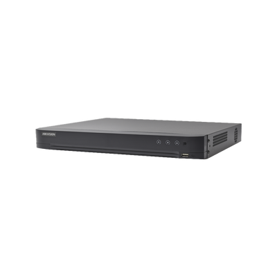 [N4-IDS-7232HQHI-M2/XT-228763] (Audio Bidireccional) DVR 32 Canales TurboHD + 8 Canales IP / 5 Megapixel Lite - 3K Lite / Acusense / Reconocimiento Facial  / Audio por Coaxitron / 2 Bahías de Disco Duro / H.265+ / Salida de Video en Full HD