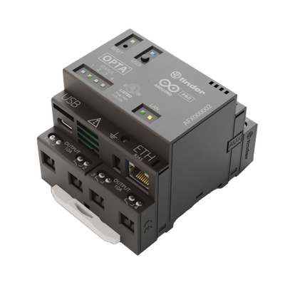 [N4-AFX-00002-231418] Arduino Opta Wifi / Ideal para desarrollos IOT, Industria 4.0, soporta múltiples lenguajes de programación, Ethernet,USB-C,RS-485,WI-FI,Bluetooth