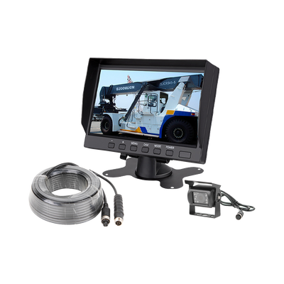 [N4-EP790J-207945] Sistema Profesional de Cámara de Reversa y Monitor Alámbrico para Vehículos de Trabajo y Montacargas