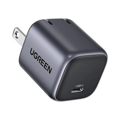 [N4-90901-215211] Cargador Mini de 30W serie Nexode | 1 USB-C de Carga Rápida | Tecnología GaN II | Power Delivery 3.0 | Quick Charge 4.0 | Carga Inteligente | Múltiple Protección | Mayor Eficiencia Energética | Tamaño Compacto.