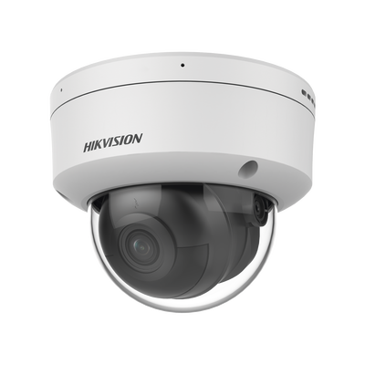[N4-DS-2CD3166G2-IS(U)(H)-218152] Domo IP 6 Megapixel / Lente 2.8 mm / 40 mts IR / Exterior IP67 / IK10 / Microfono Integrado / DARKFIGHTER / Audio y Alarma I/O / PoE / ONVIF / Micro SD / 4 Analíticos: AcuSense, Deteccion Facial, Conteo de Personas por Cruce y Zona