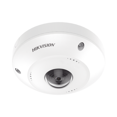 [N4-DS-2CD2945FWD-189350] Fisheye IP 4 Megapixel / Panorámica 180° - 360° / Exterior IP67 / IK10 / PoE / Múltiples Vistas por iVMS-4200