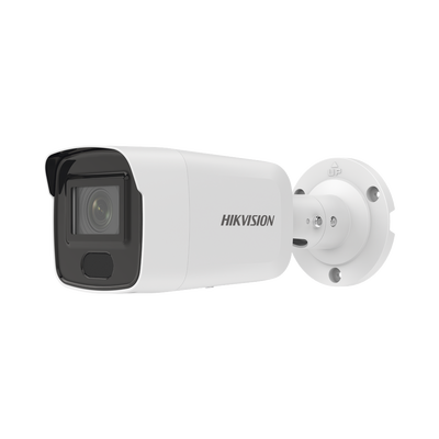 [N4-DS-2CD3086G2-IS(H)-221012] Bala IP 8 Megapixel / Lente 2.8 mm / 40 mts IR / Exterior IP67 / PoE / DARKFIGHTER / Alarmas y Audio I/O / ONVIF / Micro SD / 4 Analíticos: AcuSense, Deteccion Facial, Conteo de Personas por Cruce y Zona