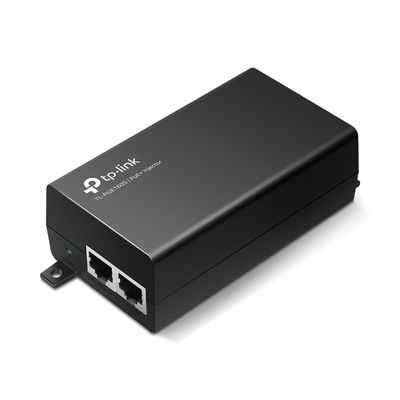 [N4-TL-POE160S-195458] Inyector PoE+ (30W) / Gigabit 802.3 af/at / 2 puertos 10/100/1000 Mbps / Plug and Play / Fuente alimientación Integrada