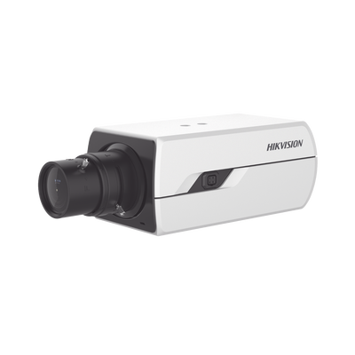 [N4-DS-2CD3843G0-AP-207716] Camara Box IP 4 Megapixel / Serie PRO / DARKFIGHTER / PoE / 12 Vcc o 24 VCA / WDR 120 dB / ONVIF / RS-485 / BLC /  Entrada y Salida de Audio y Alarmas (No Incluye Lente) / Micro SD