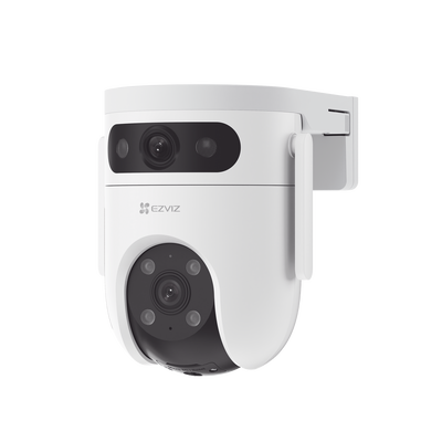 [N4-CS-H9C/6MP-230382] Cámara PT Doble Lente / 6 Megapixel (3MP+3MP) / IA Detección Humana y Vehiculo / Vision Nocturna a Color / Vista Simultánea de camara PT y Cámara Fija / Proteccion IP65 / Audio Bidireccional