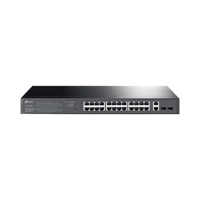 [N4-TL-SG1428PE-225358] Switch PoE Administrable 24 puertos 10/100/1000 Mbps / 2 puertos SFP / 24 puertos PoE af/at / Presupuesto PoE 250W /