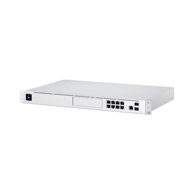 [N4-UDM-PRO-177842] UniFi OS Console: Dream Machine Pro, con 1 puerto WAN Gigabit RJ45, 1 puerto WAN 10G SFP+ / 8 puertos LAN Gigabit RJ-45, y una bahía de HDD 3.5" (No incluye HDD), Integra todas las aplicaciones UniFi