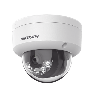 [N4-DS-2CD2143G2-LIS2U-228599] [Dual Light + 2 Micrófonos Integrados] Domo IP 4 Megapixel / Lente 2.8 mm / 30 mts Luz Blanca + 30 mts IR / ACUSENSE / Exterior IP67 / IK10 / WDR 120 dB / PoE / ONVIF / Micro SD / Metal / ACUSEARCH