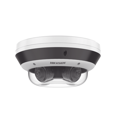 [N4-DS-2CD6D44G1-IZS-225351] PanoVu Series / Vista Panorámica 360º / 4 Lentes Mot. 2.8 a 8 mm (4 Megapixel por Lente) / 16 Megapixel en Total / WDR 120 dB / DARKFIGHTER / Exterior IP67 / IK10 / PoE+ / 30 mts IR / Micro SD