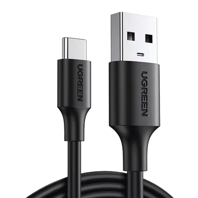 [N4-20882-217218] Cable USB-A a USB-C | 1 Metro | Carga y Sincronización de Datos | Carga Rápida 60W | Datos 5 Gbps | QC 3.0/2.0 | FPC | AFC | Protección Integrada | Duradero y Flexible| Caja ABS | Cubierta de TPE | Color Negro.