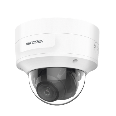 [N4-DS-2CD3746G2-IZS(H)-219138] Domo IP 4 Megapixel / Lente Mot. 2.7 a 13.5 mm / 40 mts IR EXIR / Exterior IP66 / IK10 / DARKFIGHTER / Audio y Alarma I/O / PoE+ / ONVIF / Micro SD / 4 Analíticos: AcuSense, Deteccion Facial, Conteo de Personas por Cruce y Zona