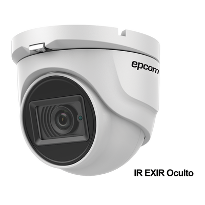 [N4-E4K-TURBO-L-214953] Eyeball TURBOHD 4K (8Megapixeles) / Gran Angular 102° / Lente 2.8 mm / Exterior IP67/ IR EXIR 30 mts / dWDR / TVI-AHD-CVI-CVBS