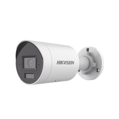 [N4-DS-2CD2083G2-LI2U-228597] [Dual Light + 2 Micrófonos Integrados] Bala IP 8 Megapixel (4K) / Lente 2.8 mm / 40 mts Luz Blanca + 40 mts IR / ACUSENSE / Exterior IP67 / WDR 120 dB / PoE / ONVIF / Micro SD / Metal / ACUSEARCH