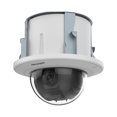 [N4-DS-2DE5225W-AE3(T5)-211215] Domo PTZ IP 2 Megapixel / 25X Zoom / Uso en Plafon / ACUSENSE / DARKFIGHTER  / IK10 / Entrada y Salida de Audio y Alarmas / WDR 120 dB /  HLC / EIS / PoE+ / Metal / microSD