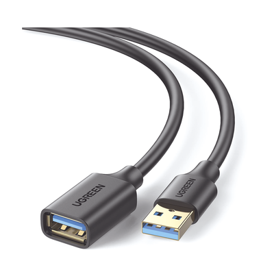 [N4-10368-210868] Cable Extensor USB 3.0 / 1 Metro / Macho-Hembra / 5 Gbps / Ultra Durabilidad / Núcleo de cobre estañado 28/22 AWG / Blindaje interior múltiple / Ideal para teclado, mouse , etc.