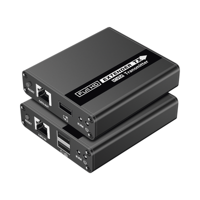 [N4-TT223KVM-192397] Kit extensor KVM (HDMI y USB) | 40m 4k@30Hz 40m | 1080P@60Hz | Cat 6, 6a y 7 | CERO LATENCIA | HDR | Salida Loop | Uso 24/7 | Salida de audio de 3.5mm | Transmite el Video y Controla tu DVR vía USB a distancia.