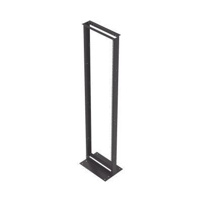 [N4-EIRL-5545-71597] Rack de 2 Postes, Estándar 19", 45 Unidades, Fabricado en Acero, Base "L" para Anclar a Piso.