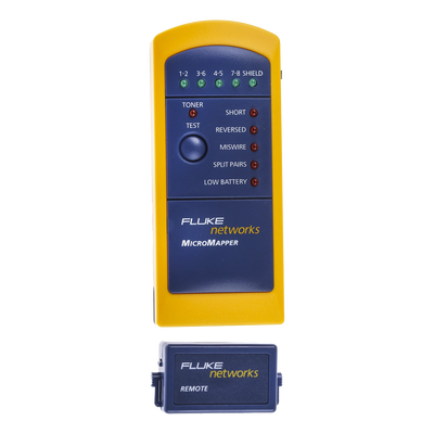 [N4-MT-8200-49A-197938] Probador de Mapa de Cableado MicroMapper™, para Verificar Rápida y Fácilmente la Integridad del Cableado de Par trenzado de Ethernet