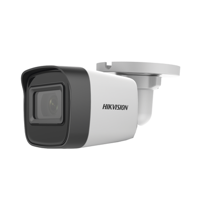 [N4-DS-2CE16H0T-ITF(C)-176229] Bala TURBOHD 5 Megapixel / Lente 2.8 mm / 4 Tecnologías (TVI / AHD / CVI / CVBS) / 30 mts SMART IR EXIR / Exterior IP67 / dWDR / Metal