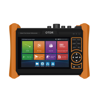 [N4-TPTURBO4KOTDR-222913] Probador de Vídeo  y OTDR / Pantalla LCD de 7" / IP ONVIF / 8MP TVI + 8MP CVI + 8MP AHD + SDI/EXâ€SDI + Cable TDR / Prueba de Red de Fibra Óptica