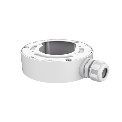 [N4-DS-2280ZJ-WA140-223861] Caja de Conexión / Compatible con cámaras Fisheye IP / DS-2CD63C5G1-IVS y DS-2CD6365G1-IVS / Uso en Exterior