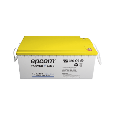 [N4-PG12200-222188] Batería de GEL PURO OPzV / 12 V @ 200 Ah / Ciclo profundo / Uso en Aplicaciones Fotovoltaicas y de Respald
