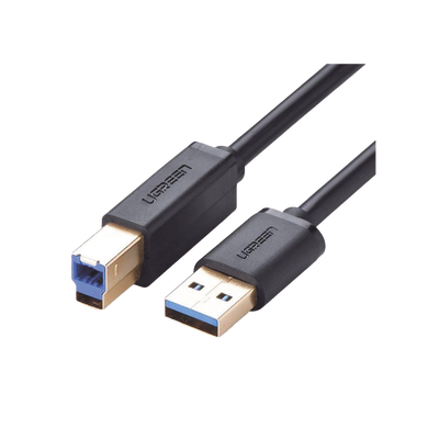 [N4-10372-221377] Cable USB-A 3.0 macho a USB-B macho / Ideal para Impresora, Escáner, Pianos, Barras de sonido, etc. / Plug & Play / Compatibilidad Universal / 2 metros