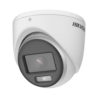 [N4-DS-2CE70DF0T-MF-189408] [ColorVu] Turret TURBOHD 2 Megapixel (1080p) / Imagen a Color 24/7 / Lente 2.8 mm / METAL / Luz Blanca 20 mts / Exterior IP67 / TVI-AHD-CVI-CVBS / dWDR