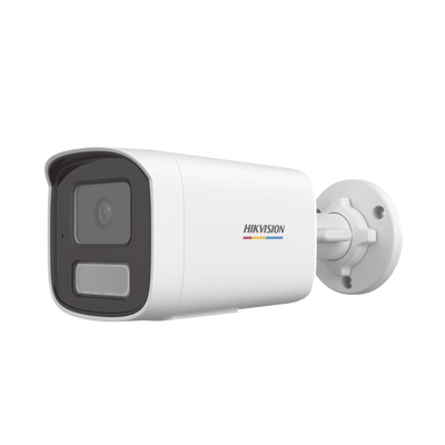 [N4-DS-2CD1T67G2H-LIUF-228730] [Dual Light + ColorVu] Bala IP 6 Megapixel / Lente 4 mm / 50 mts IR + 50 mts Luz Blanca / Micrófono Integrado / ACUSENSE Lite / Exterior IP67 / WDR 120 dB / PoE / Micro SD / ONVIF