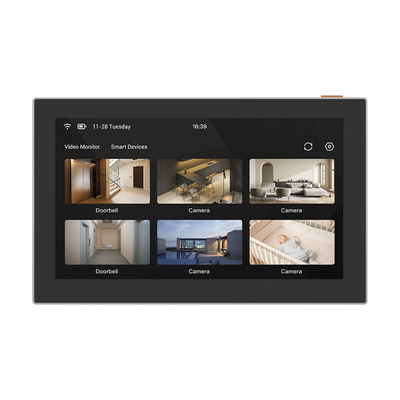 [N4-CS-SD7-226575] Pantalla Inalámbrica / Con Batería Recargable 4600mAh / Wi-Fi / Ideal Para Escritorio o Pared  / Vista en Vivo de Cámaras EZVIZ / Compatible con Videoportero CS-HP7  para ver Cámara y Apertura Remota  / Audio de Dos Vías
